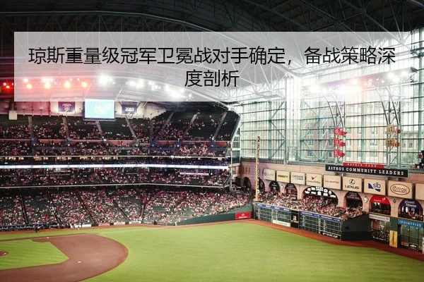琼斯重量级冠军卫冕战对手确定，备战策略深度剖析