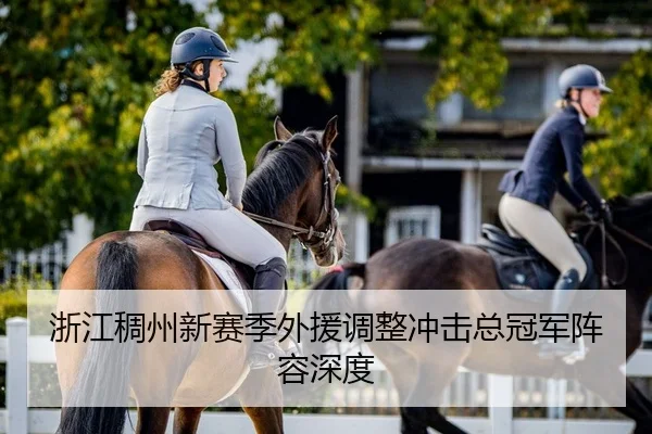 浙江稠州新赛季外援调整冲击总冠军阵容深度